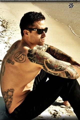Inked Male 1 Wallpaper - Download to your mobile from PHONEKY