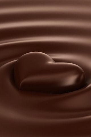 Schokoladen-Herz