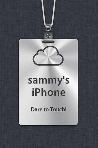 Insignia personalizada para iPhone