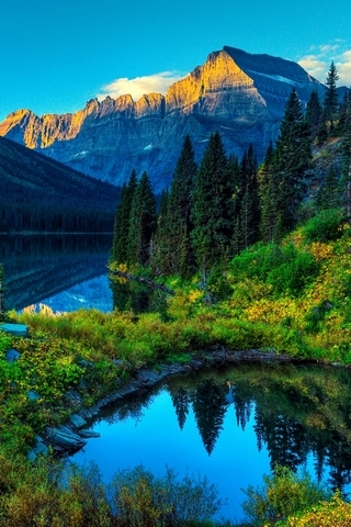 Montanhas do Lago IPhone5