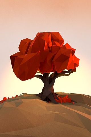 Árvore vermelha