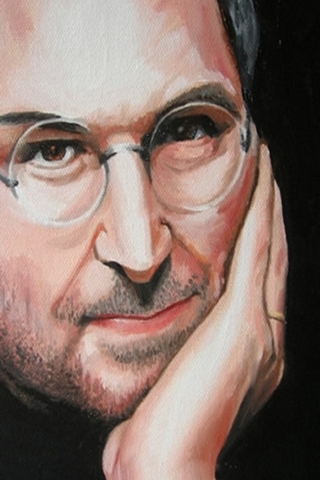 Steve Jobs Painting