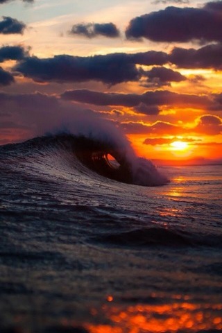 Wave Crashing