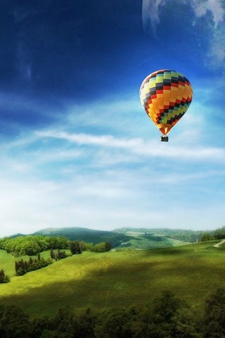 Air Balloon In Sky