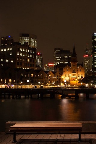 Sydney-bei Nacht