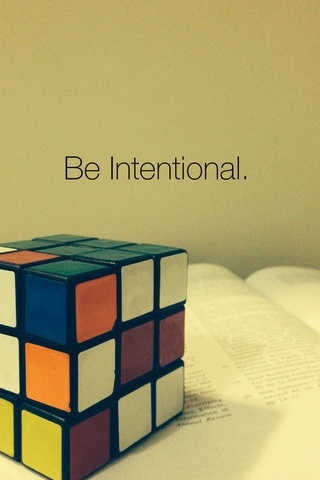 Be-intentional