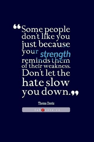 Strength And Weekness