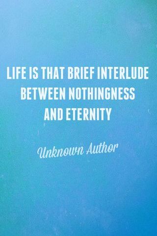 Nothingness And Eternity