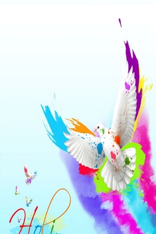 Iphone 5 Holi Festival Wallpaper - Download to your mobile from PHONEKY