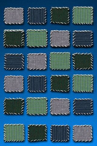 Blue BG W Fabric Shelves (IPhone 5)