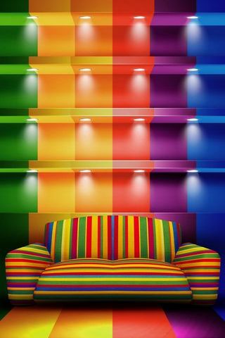 Colored Couch