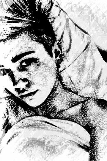 Miley Cyrus On Sketch. Wallpaper