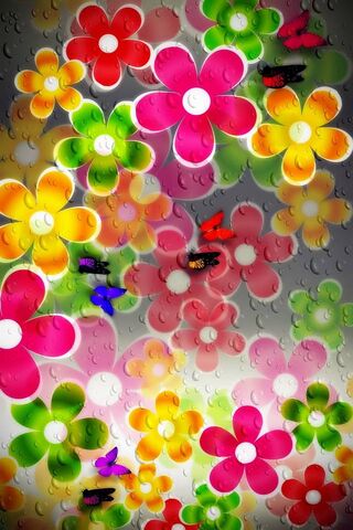 Vibrant Blooms of Summe..