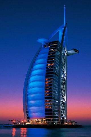 Sailing into the Night: The Burj Al Arab