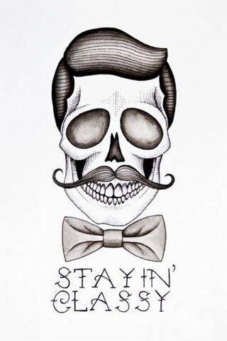 Stay Classy: A Skull with Style 🎩💀