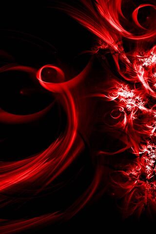 Crimson Whispers: A Dance of Light and Shadow
