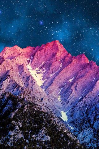 Celestial Peaks: A Dreamy Mountain Escape 🌌🏔️