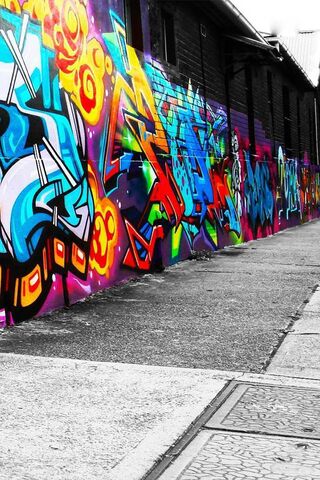 Muro di graffiti
