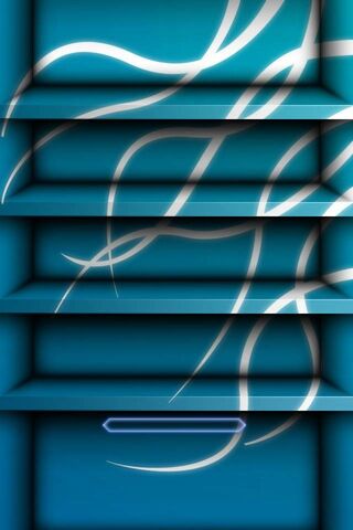 A Splash of Serenity: The Blue Wave Shelf 🌊✨