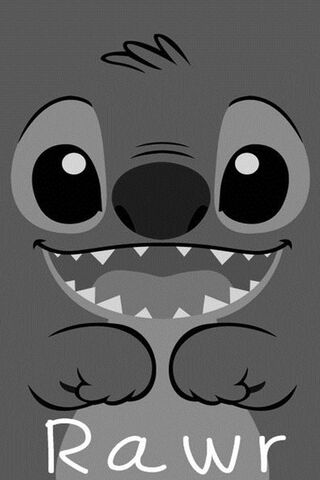 Playful Mischief: Stitch's Rawr Moment! 🐾