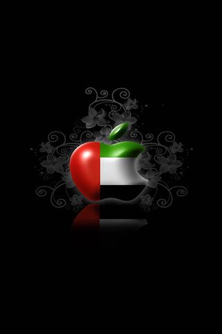UAE Pride: The Apple Logo Reimagined 🇦🇪🍏