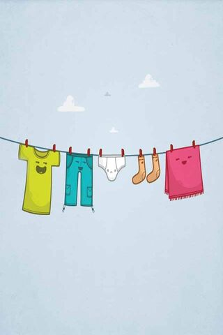 Sunny Day Laundry Fun! ..