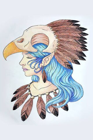 Whispers of the Feathered Spirit 🦅✨
