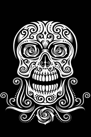 Mystical Tribal Skull Art 🖤💀