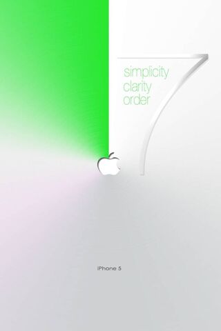 Sleek Simplicity: iPhone 5 with iOS 7
