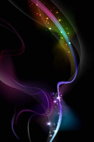 Vibrant Waves of Light 🌈✨