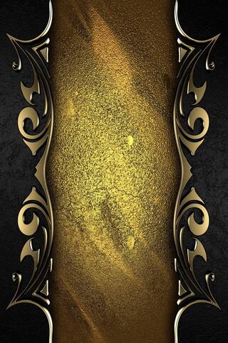 Gilded Opulence: A Touch of Black Gold Elegance