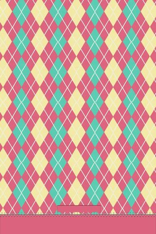 Pink Argyle Pattern