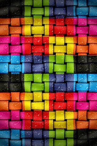 Vibrant Weave: A Splash of Color 🌈✨