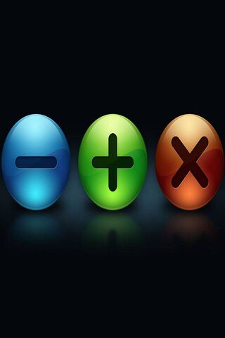 Math Symbols in Style! ✖️➕➖