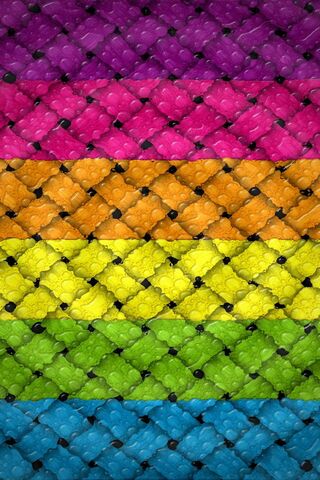 Colorful Harmony: The Rainbow Weave