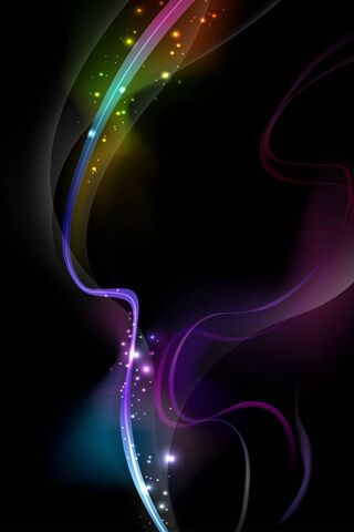 Vibrant Waves of Light 🌈✨