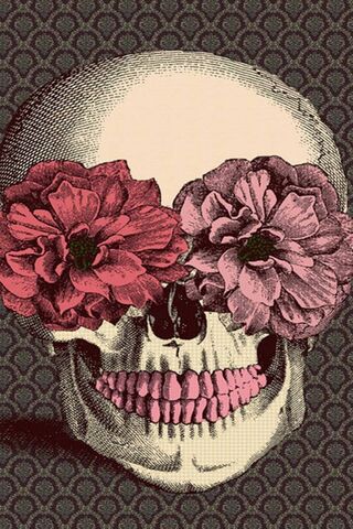 Floral Elegance: The Skull's Secret 🌸💀