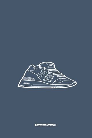 Sneakertoons: The Iconic Nb577 Sneaker 🎨👟