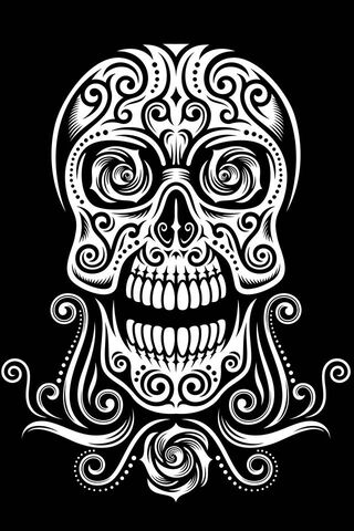 Tribal Skull Wallpaper Download To Your Mobile From Phoneky