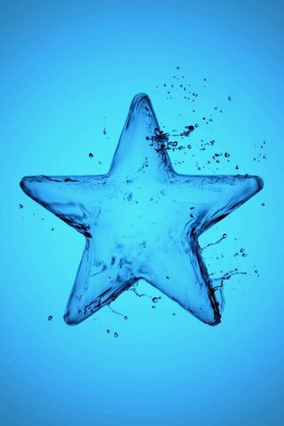 Celestial Splash: The Aqua Star