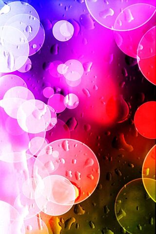 Dancing Drops of Color