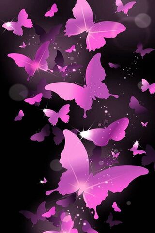 Purple Butterflies Wallpaper Download To Your Mobile From Phoneky
