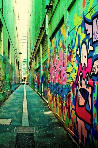 Vibrant Pathways: A Journey Through Urban Art 🎨🚶