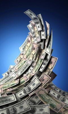 Money Wave Wallpaper - Download to your mobile from PHONEKY