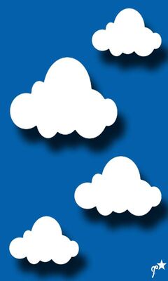 الغيوم 3D الخلفية - تحميل إلى هاتفك النقال من PHONEKY