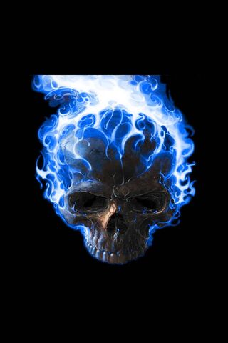 Blue Ghost Rider Wallpaper - Download to your mobile from PHONEKY