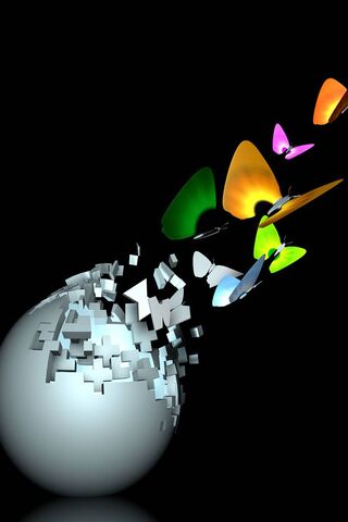 Ethereal Escape: The Flight of Colorful Butterflies 🦋✨