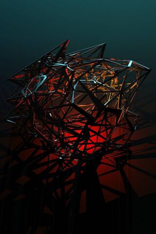 Geometric Dreams: A Dance of Light and Shadow