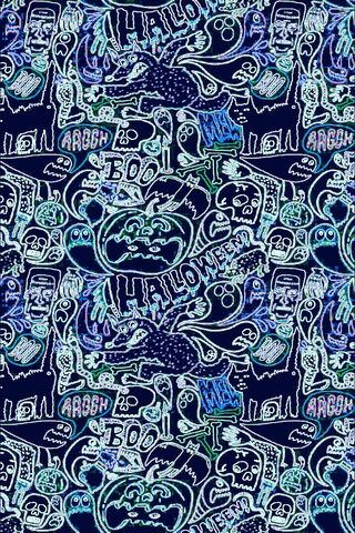 Spooky Glow: A Neon Halloween Wonderland 🎃✨