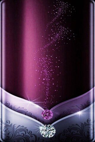 Glamorous Glow: S9 Plus Edge Screen Design ✨💎